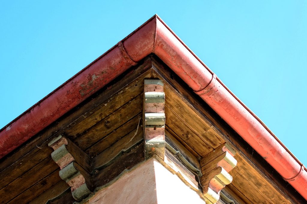 house roof corner