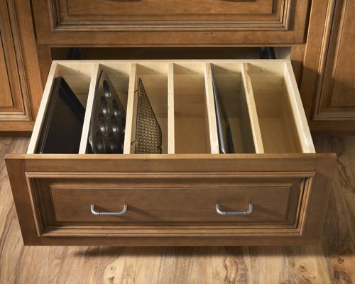 Baking Pan and Try drawer organiser